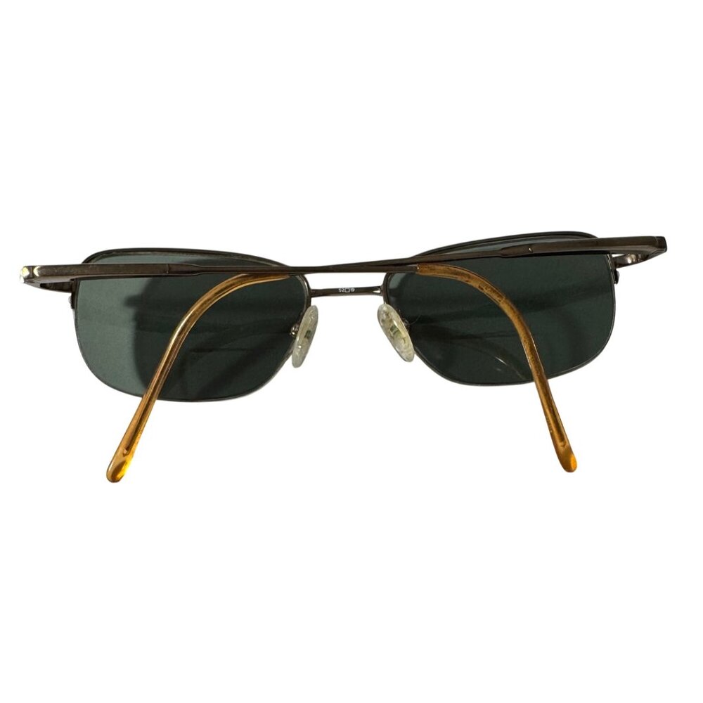 Board Room Classics BC515 YG 52-19 Rectangle Eyeglasses Green Lenses FRAMES ONLY - Picture 3 of 7